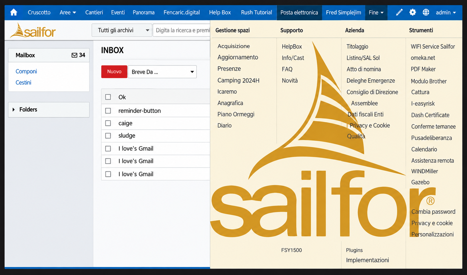 Dashboard SailFor per il piano formativo 2026