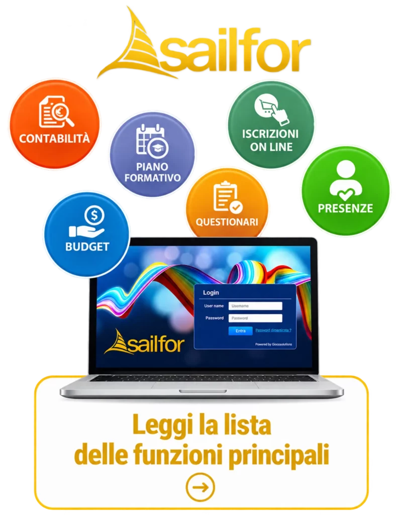 Funzioni principali della piattaforma SailFor